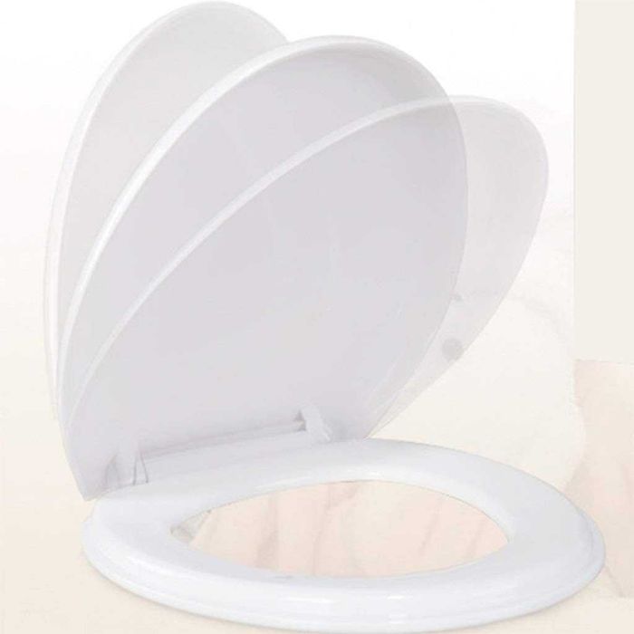 Капак с кора за тоалетна чиния с бързо и лесно поставяне