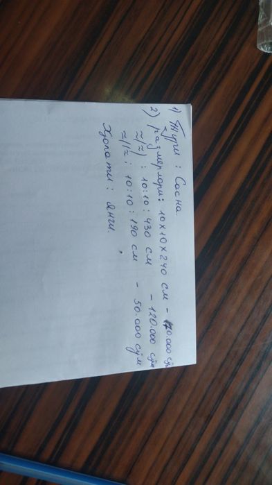 Taxta strapila sotiladi