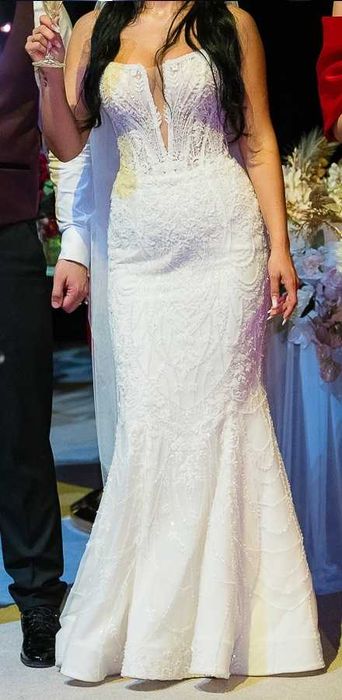 Rochie de mireasa VeraSpos- 50% REDUCERE+trena gratuita
