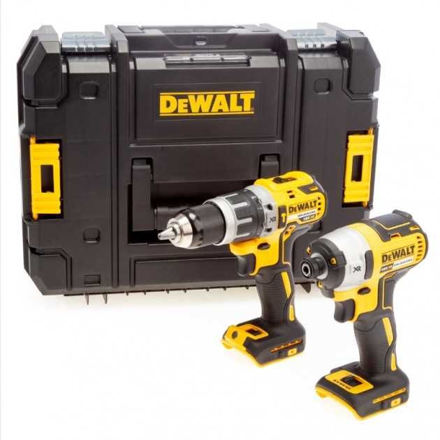 Акумулаторен Комплект DeWALT DCK266NT Винтоверт и Импакт с TSTAK Куфар