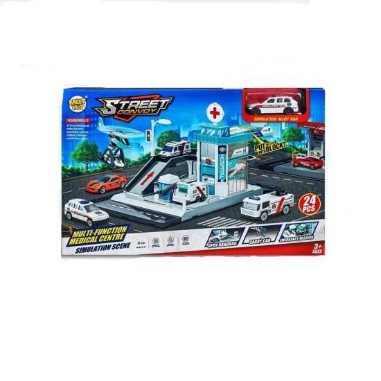 Паркинг и бензиностанция