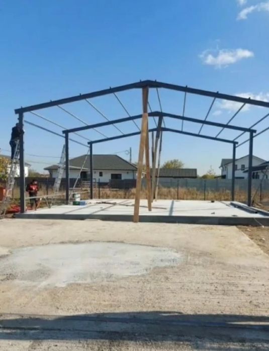 Hale si structuri metalice