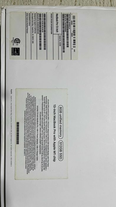 Macbook Pro m1 8/512