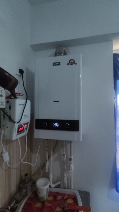 Ремонтируем Двухконтурный котёл и стабилизатор.