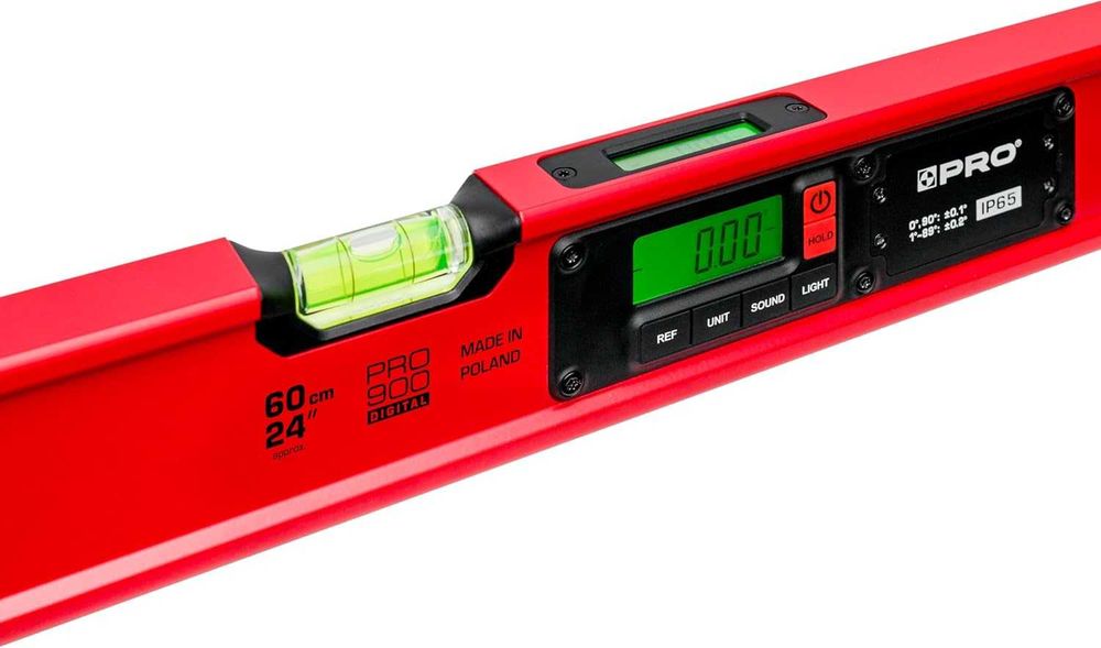 Електронен нивелир PRO-E2060 памет до 19 резултата,2 LCD дисплея 60