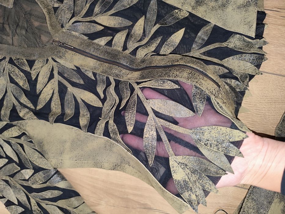 Кожен Костюм, пола, естествена кожа С