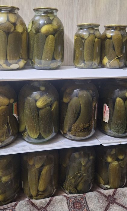 Соленья Огурцы 1-2 литра