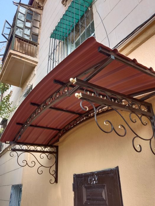 Навесы перила ворота калитки ришотки Nave's darvoza perilla Nave's