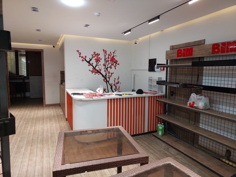Буюк Ипак Йули метро . Аренда 125 м2. Кафе, магазин, офис , услуги.
Пе