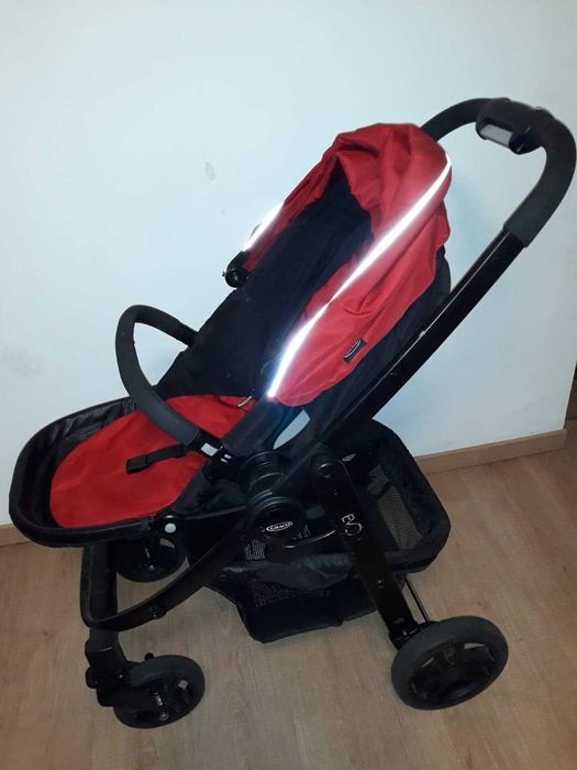 Carucior Graco Evo 3 in 1 Rosu