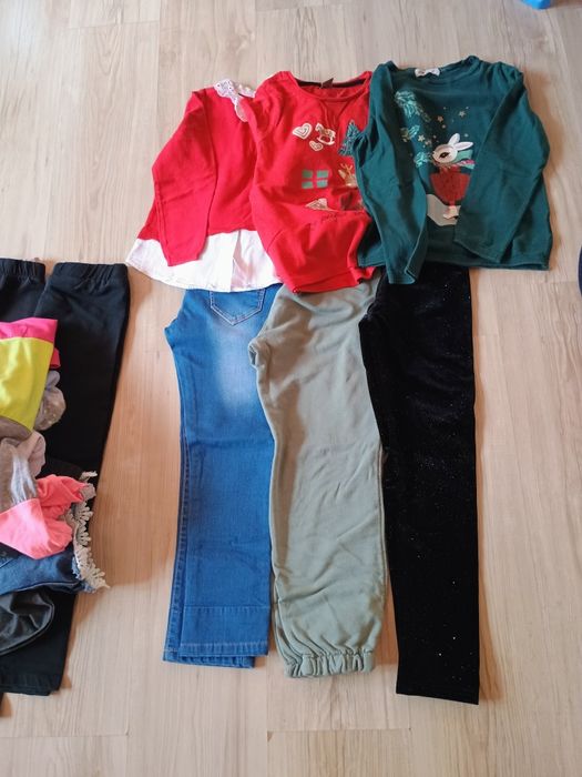 Детски рокли 104- 116см. и дрехи за момиче 7- 8 години