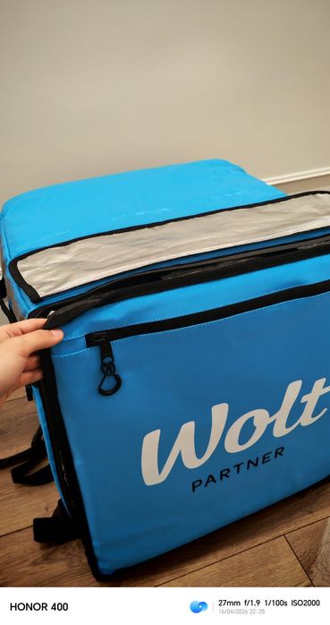 Термосумка WOLT кубик