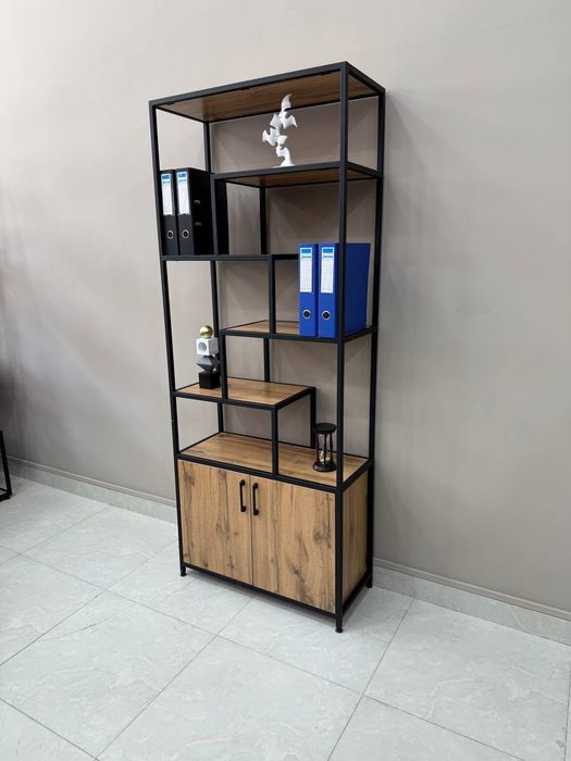 Стеллаж Книжный полка Stellaj Kitob Javon Loft Лофт Стеллажи