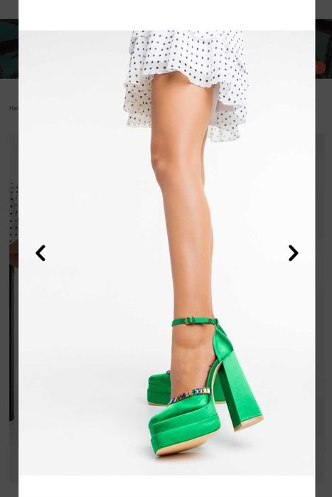 Нови сандали на ток и платформа 38 номер