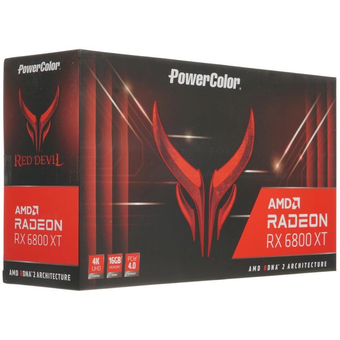 Видеокарта PowerColor AMD Radeon  RED DEVIL RX6800 XT 16 GB
