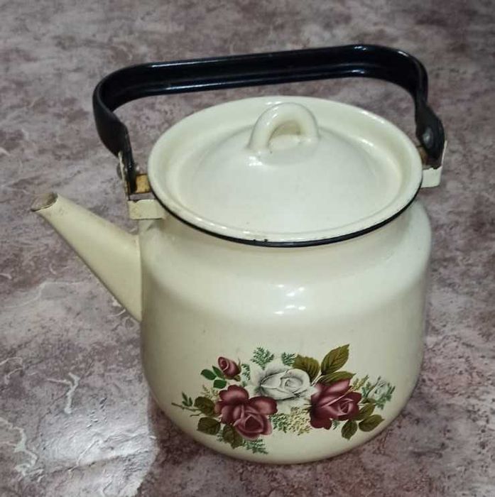 Чайник эмалированный