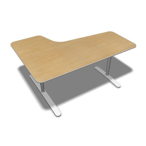 Регулируемо ъглово офис бюро IKEA BEKANT