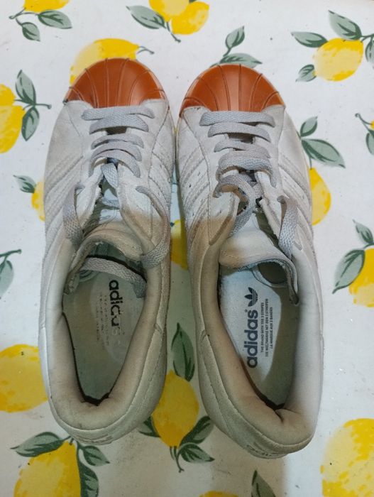 Adidas N 37,5 Superstar кожени