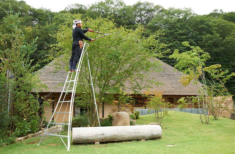 Стремянка садовая