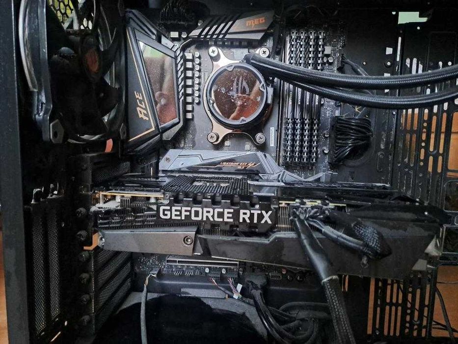 Мощен Компютър RTX 3080, RYZEN 9 3900X 12 ЯДРА