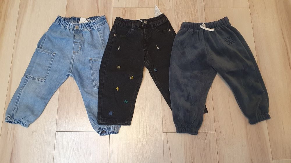 Blugi Zara si H&M masura 86