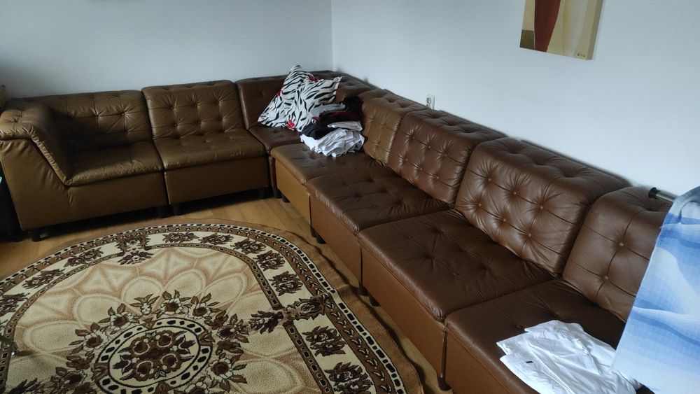Vând corpuri canapea modulara piele