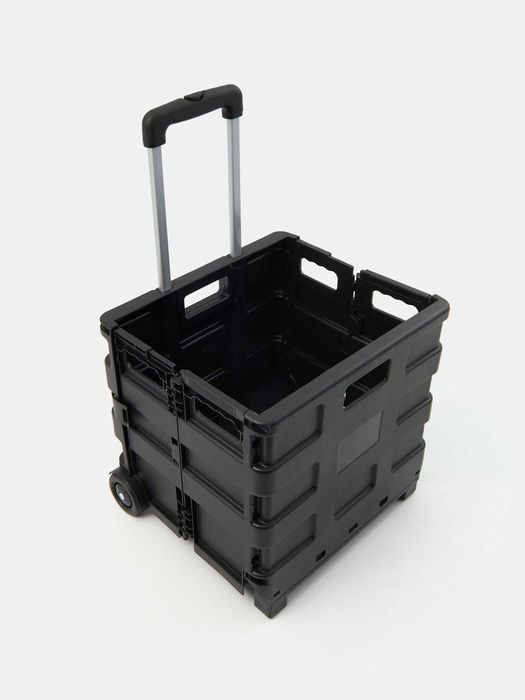 Сгъваема транспортна количка 25кг с колела Пазарска количка