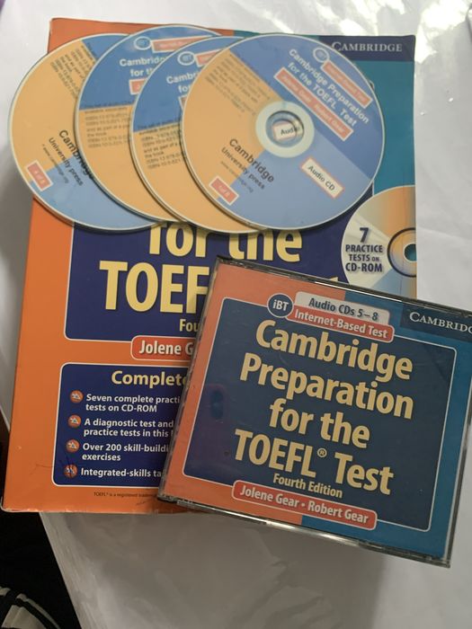 TOEFL prep Cambridge preparation for the TOEFL test