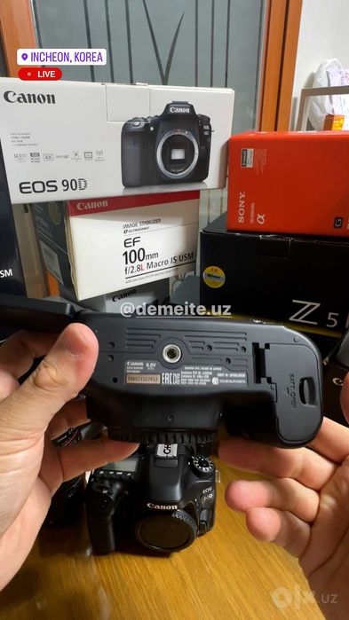 Canon EOS 80D Body 2ta bor: Probeg: 279 + 701 kadr
