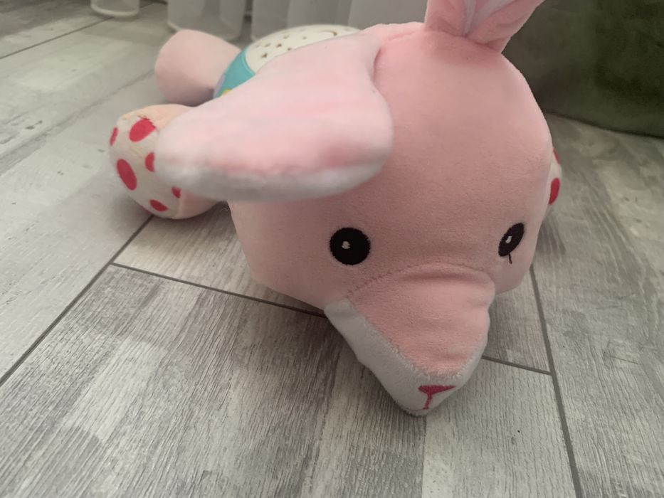 Музикална нощна лампа зайче