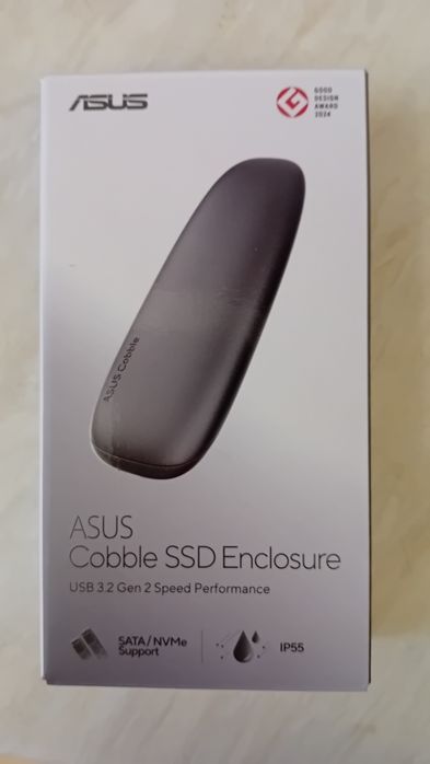 Rack SSD extern nvme, sata, ASUS cobble usbc IP55