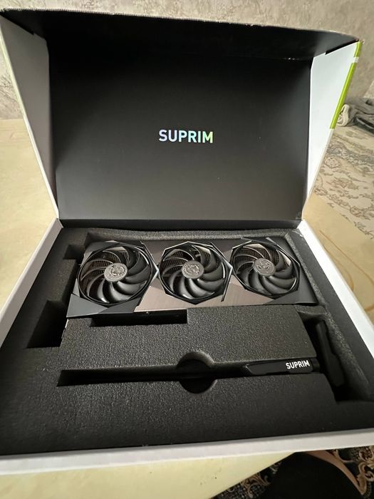 Видеокарта Rtx 3070 ti Suprim x 8 gb