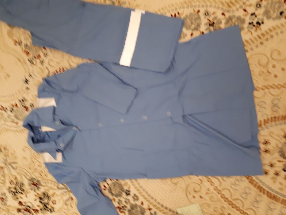 Халат для лаборатории медицинский спец форма 7000тг