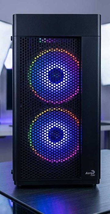 Гейминг компютър + монитор Acer 200 Hz | 16GB RAM | RX 570 4GB