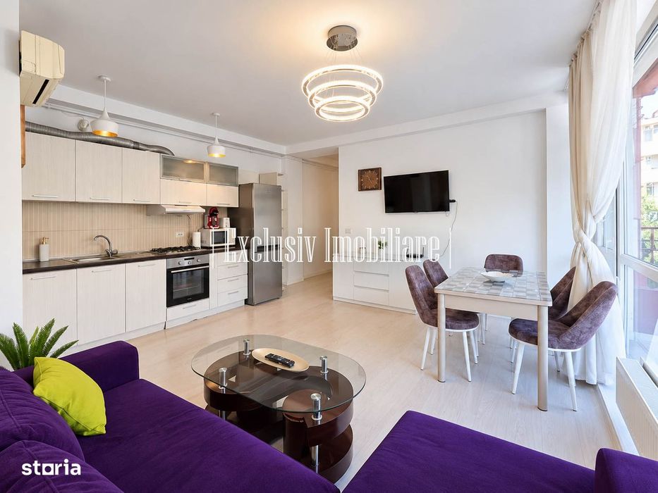 Apartament cu 3 camere in Bloc Nou cu Terasa Mare si Parcare Privata
