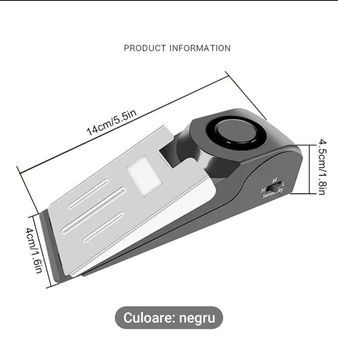 Alarma portabila pentru use