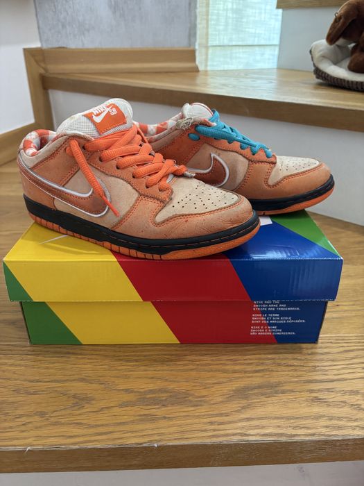 Adidasi Nike SB Dunk Low(Concepts Orange Lobster)