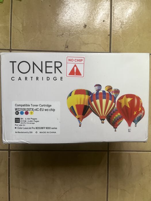 Vand toner imprimanta