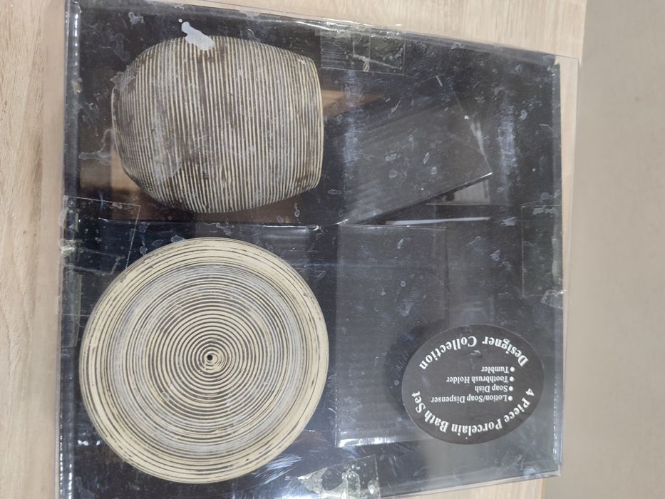 Набор для ванной 2 предмета керамика