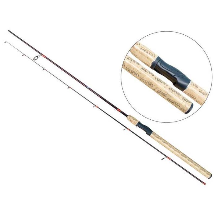 Lanseta fibra de carbon Baracuda Warlock 2,7m Actiune: A: 3-15g.