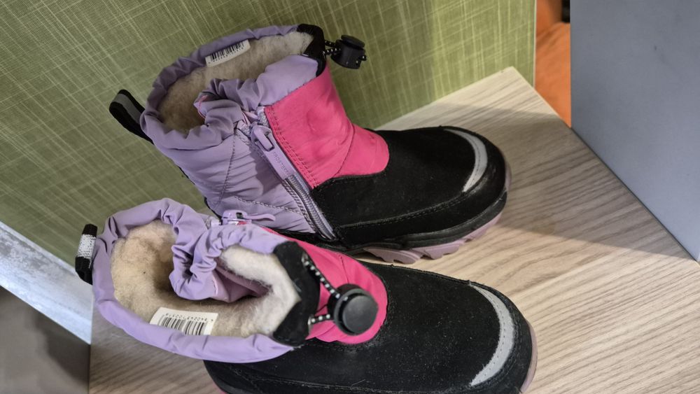 Обувь для девочки сапоги 27 и ботинки 25