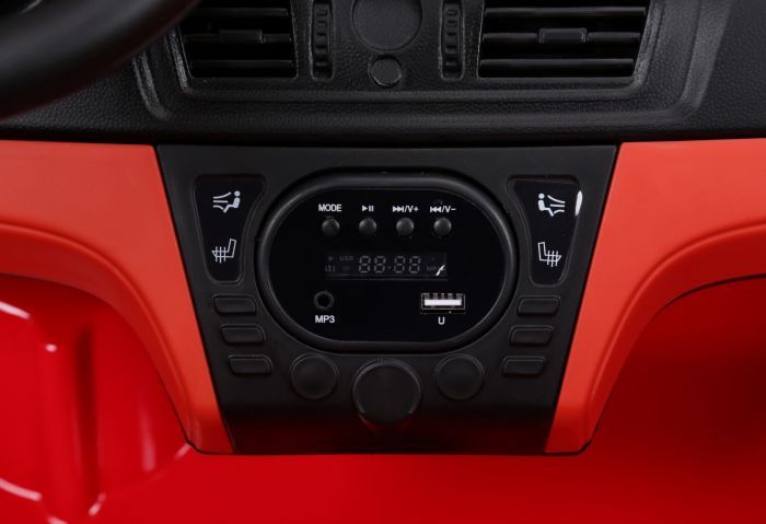 Masinuta electrica Kinderauto BMW X6M 12V XXL PREMIUM #Rosu