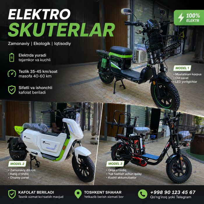 Elektro skuterlr