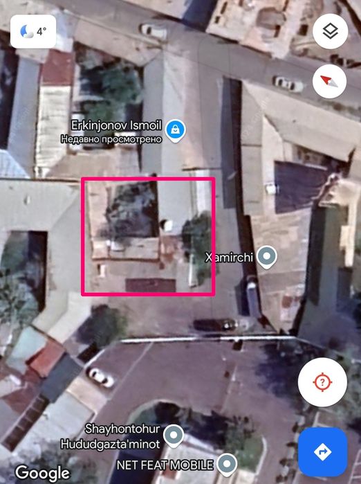 СРОЧНО УЙ ЕР сотилади Кўкча дарвоза Нурафшон кўча Шайхонтохур тумани