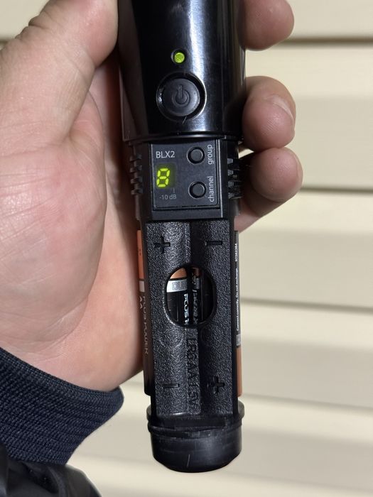 Shure blx4r sm58  без ремонта