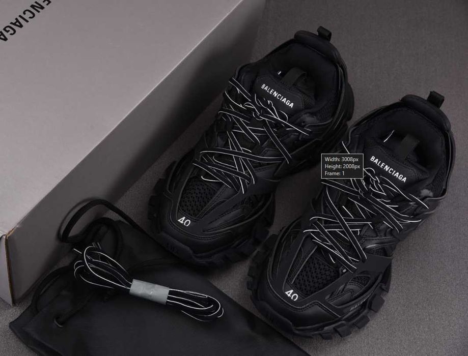 Adidasi Balenciaga Track Negru 40-45