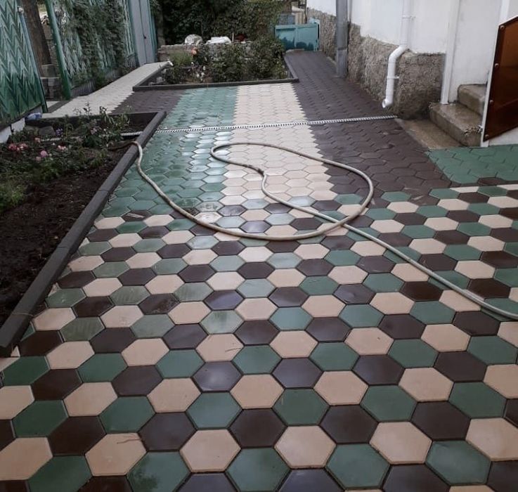 Укладка брусчатки и тратуарной плитки