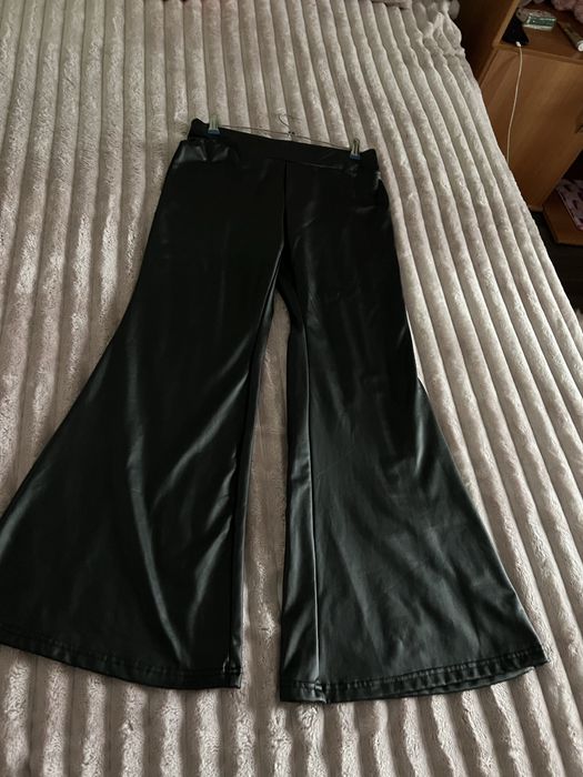 Pantaloni dama din piele ecogica