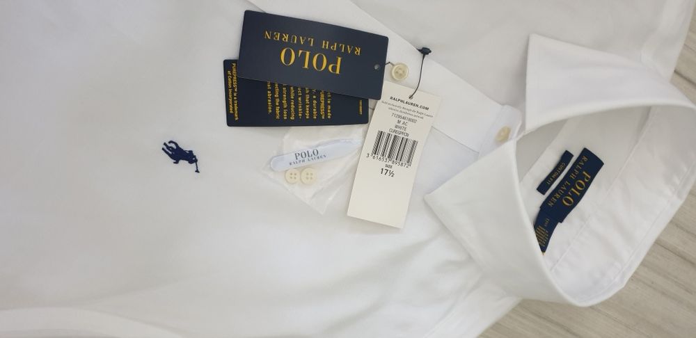 POLO Ralph Lauren Pique  17 /1/2 XL - 2XL НОВО ОРИГИНАЛ! Мъжка Риза