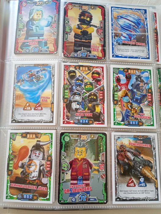 Голяма колекция карти Ninjago -Lego